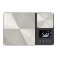 KitchenAid digitalna kuhinjska vaga s dvije platforme, raspon mjerenja 500g-5000g, crna 2