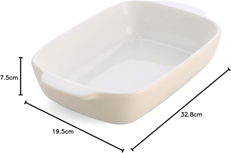 KitchenAid Kerámia Sütőforma Bambusz Fedővel 26cm 1,9L Krém