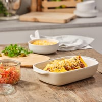 KitchenAid Kerámia Sütőforma Bambusz Fedővel 26cm 1,9L Krém 3