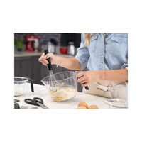 Bol amestecător și de măsurare KitchenAid cu mâner, 2 litri (8 căni), lavabil în mașina de spălat vase, negru 5