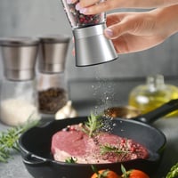 KitchenBoss Só és Borsőrlő 2 db Rozsdamentes Acél Kerámia Magozóval 5
