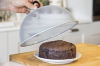KitchenCraft Fémhálós Ételfedő Kupola Piknikhez és Gyümölcstálhoz, Ezüst Fém, Ø 35 cm 4