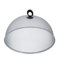 KitchenCraft Fémhálós Ételfedő Kupola Piknikhez és Gyümölcstálhoz, Ezüst Fém, Ø 35 cm 1