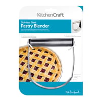 KitchenCraft Nerezový krájač a vaľkač na cesto - strieborný, 11 x 12 cm, vhodný do umývačky riadu 3