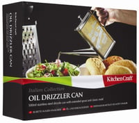 KitchenCraft World of Flavours posuda od nehrđajućeg čelika za maslinovo ulje s vintage uzorkom, 500 ml 4