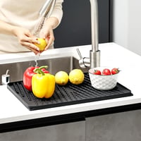 KitchenRaku Edényszárító Alátét 40x33 cm Fekete 8