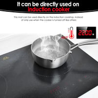 KitchenRaku Indukciós Védelmi Szőnyeg 61x53cm Fekete Főzőlap Takaró 3