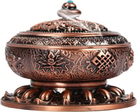 Kitchnexus tibeti füstölőtartó 10x8 cm faragott 7