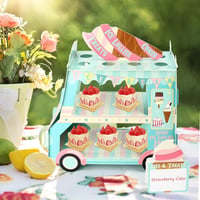 Kitchnexus Torta Állvány Karton Cupcake Muffin Desszert Tálca Esküvő Születésnap 2