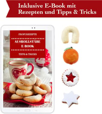 KITCHTIC Premium tésztagyúró készlet 6 részes bükk fa ajándék dobozban 6