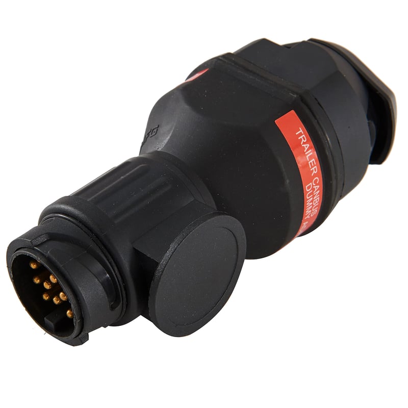 Adaptor remorcă 12V 13 la 13 pini, priză remorcă, adaptor iluminare LED, conector cu 13 pini