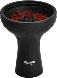 KITOSUN Vortex szilikon shisha fej 70° dőlésszögű, 15-18g kapacitás, Lotus HMD kompatibilis 2