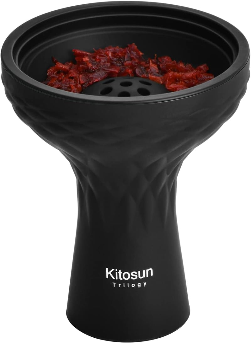 KITOSUN Vortex szilikon shisha fej 70° dőlésszögű, 15-18g kapacitás, Lotus HMD kompatibilis