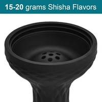 KITOSUN Vortex szilikon shisha fej 70° dőlésszögű, 15-18g kapacitás, Lotus HMD kompatibilis 4