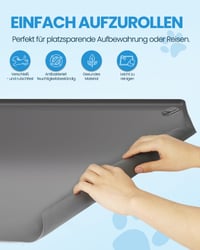 Covoraș din silicon pentru toaleta canină Kittyspout cu 4 cleme magnetice – 86x71 cm 6