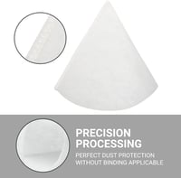 Kiuiom 20 db DN125 G4 kúp szűrőbetét 180 mm szűrőgyapjú elszívó szellőzőrendszer kipufogó szelepre és lemezes szelephez 4