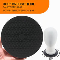 Kiuiom rotirajući stalak od 360 stupnjeva s čeličnim kugličnim ležajem, 30 cm, za prijenosna računala, monitore, televizore, zvučnike i biljke 5