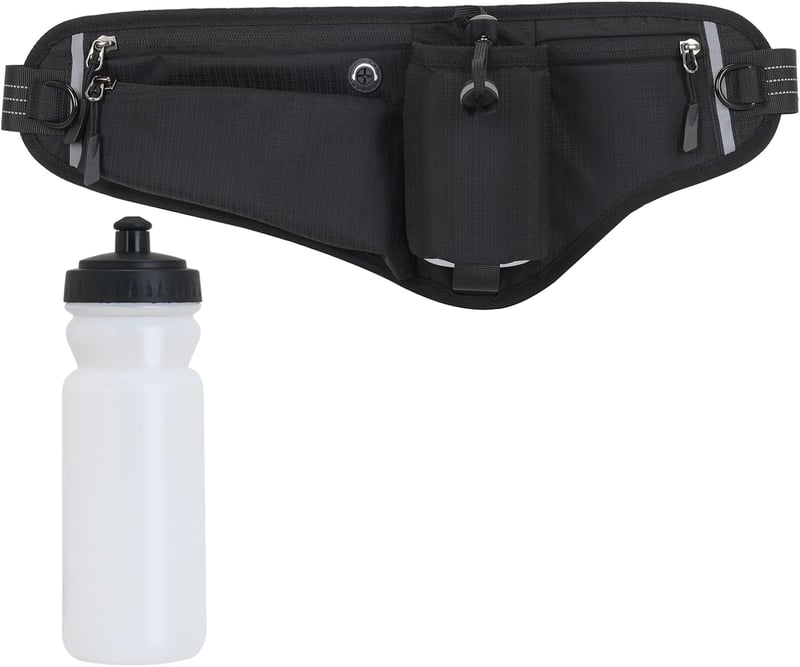 Kiuiom Active futó öv vízpalack tartóval 600ml