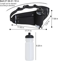 Kiuiom Active futó öv vízpalack tartóval 600ml 2
