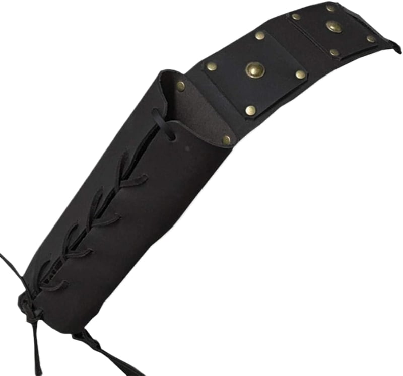 Kiuiom Állítható Bőr Kardtartó Hátpánt Katana Samurai Jelmezhez