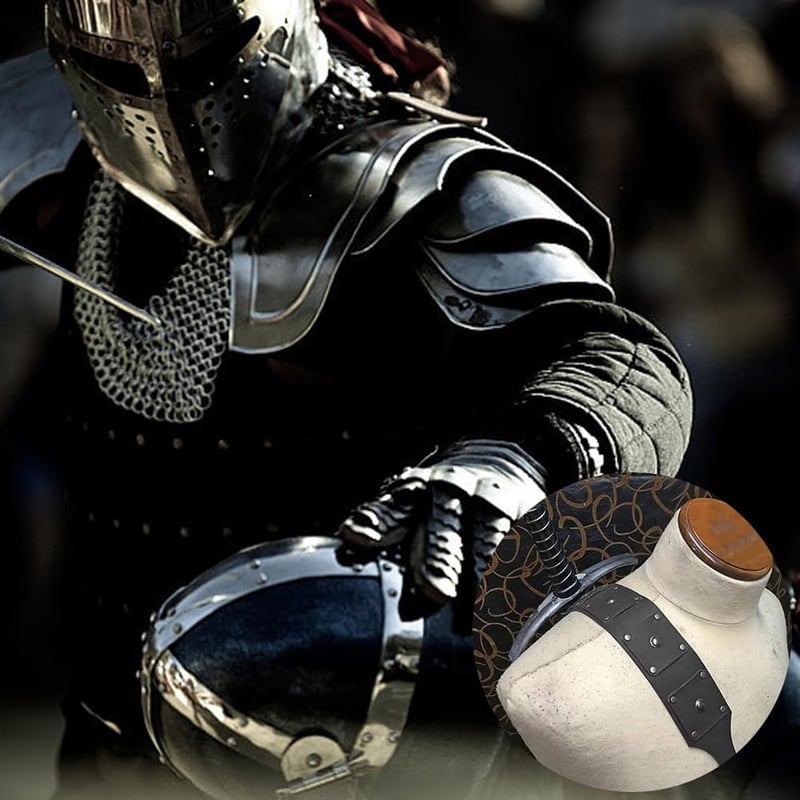 Kiuiom Állítható Bőr Kardtartó Hátpánt Katana Samurai Jelmezhez