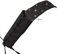 Kiuiom Állítható Bőr Kardtartó Hátpánt Katana Samurai Jelmezhez 2