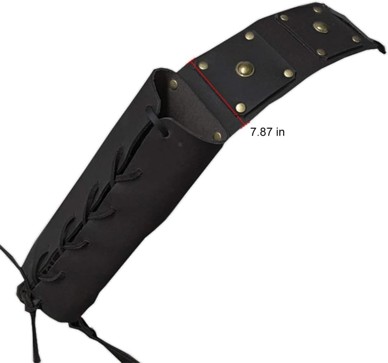 Kiuiom Állítható Bőr Kardtartó Hátpánt Katana Samurai Jelmezhez