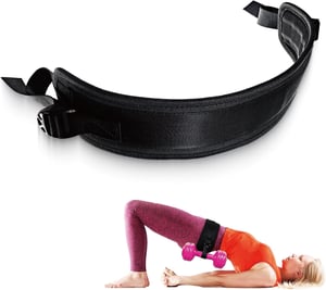 Kiuiom pojas za hip thrust - za vježbanje gluteusa, neklizajući – paket od 4 komada