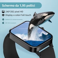 Inteligentné hodinky KIUVKAS P3 so 140+ športovými režimami, oxymetrom a monitorom spánku - čierne 2