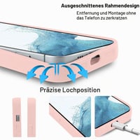 Kryt na Samsung Galaxy S21 FE 5G, 6,7-palcový, ružový kvetinový vzor, nárazuvzdorné silikónové TPU ochranné puzdro s ochranou fotoaparátu pre dievčatá 5