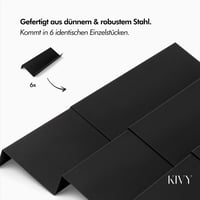 KIVY Metalni stalak za začine za ladice – Podesiv organizator za začine koji pristaje u svaku kuhinjsku ladicu – Umetak za pohranu začina 6
