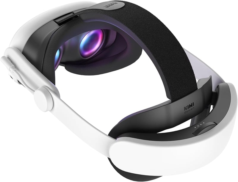 KIWI design K4 Boost komfort akkumulátoros fejheveder Meta Quest 3/3S-hez - 2,5 órás töltés