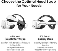 KIWI design K4 Boost komfort akkumulátoros fejheveder Meta Quest 3/3S-hez - 2,5 órás töltés 7