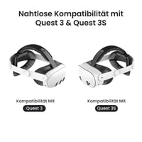 Hlavový popruh KIWI design K4 pre VR headset Meta Quest 3 a Quest 3S – Nastaviteľný, pohodlný doplnok na upevnenie na hlavu typu Elite 5