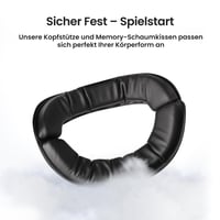Hlavový popruh KIWI design K4 pre VR headset Meta Quest 3 a Quest 3S – Nastaviteľný, pohodlný doplnok na upevnenie na hlavu typu Elite 6