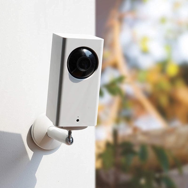 KIWI design Kamera Fali Tartó 2db Fehér, Wyze Cam Pan Kompatibilis Biztonsági Kamera Konzol