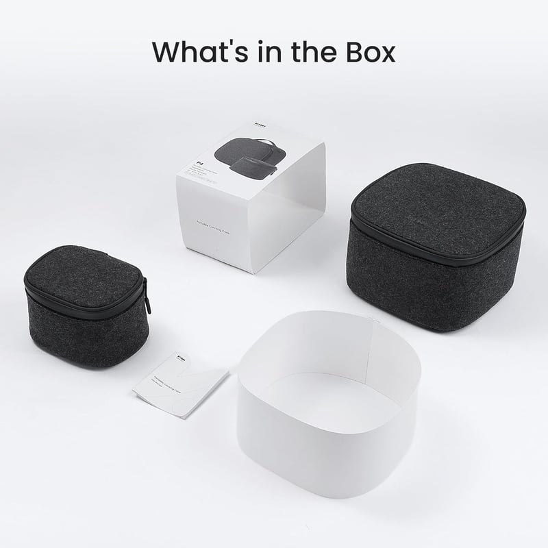 KIWI design P4 Hordozható Táska Szett Meta Quest 3S/3/2 és Vision Pro Kompatibilis