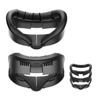 KIWI design V3 arcfelület-csere Meta Quest 3 VR headsethez - PU bőr - fekete 1