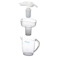 Klar Water vrč za filtriranje vode, 3,5 litre - Filter za fluorid, olovo i mikroplastiku - Alkalna pH vrijednost pitke vode - Sustav za filtriranje vode bez BPA 2
