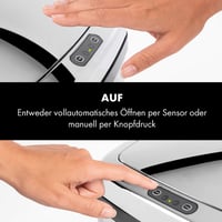 Klarstein Cleansmann 30L Szenzoros Szemetes Automatikus Nyitás Rozsdamentes Acél 4
