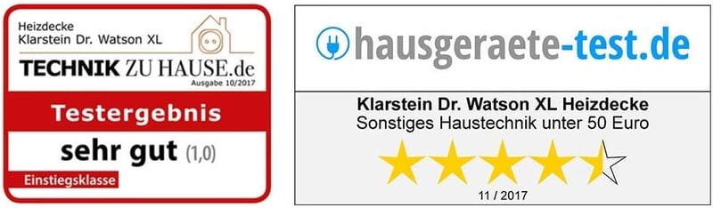 Klarstein Dr. Watson elektromos fűtőpléd 180x130cm szürke, 3 fokozat, mosható