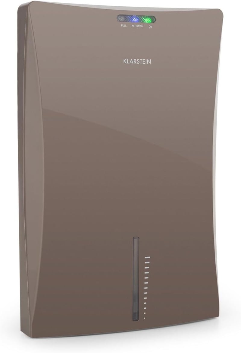Klarstein Drybest 2000 2G Páramentesítő Ionizálóval, 700ml/nap, Csendes Működés, Penészedés Elleni