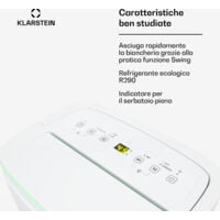 Klarstein DryFy Connect 50 WiFi Páramentesítő 50L/nap 45-55m² Fehér 5
