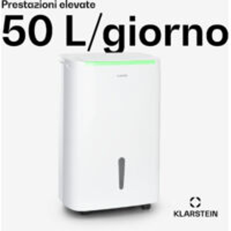 Klarstein DryFy Connect 50 WiFi Páramentesítő 50L/nap 45-55m² Fehér