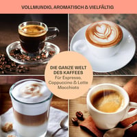 Klarstein Espresso Kávéfőző Tejhabosítóval 20 Bar Rozsdamentes Acél 1350W 7
