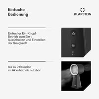 Klarstein Mini Cooler Hood 200 m³/h Hordozható Konyhai Páraelszívó Kompakt Szűrővel 4