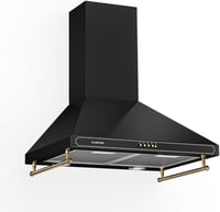 Klarstein Victoria 60 cm-es retro falra szerelhető páraelszívó, 645 m³/h, LED, alumínium szűrő 1