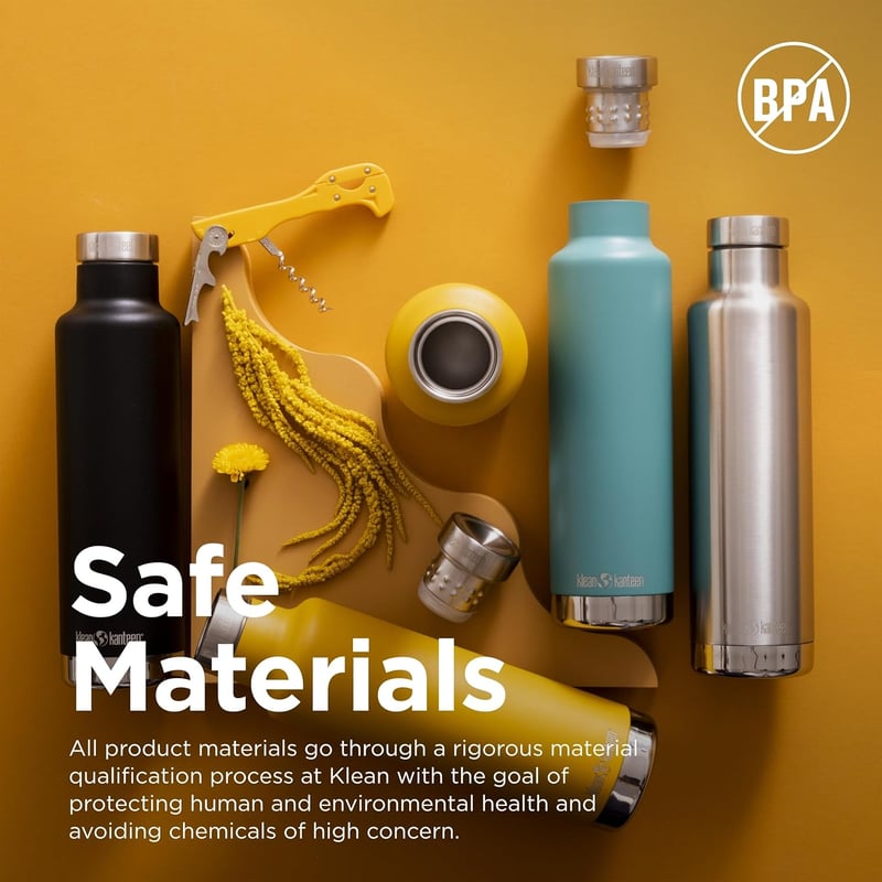 Klean Kanteen Classic Vi Férfi Vizes Palack Rozsdamentes Acél