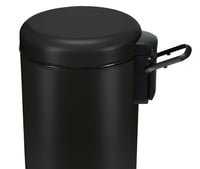 Kleine Wolke Kozmetikai vödör 3 liter fekete rozsdamentes acél PP anyaggal 4