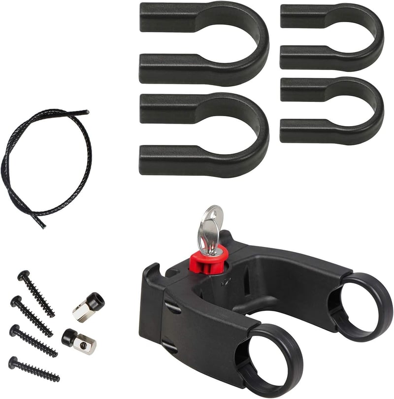 KlickFix E-Bike Kormány Adapter Zárral 22-26mm és 31.8mm Átmérőhöz